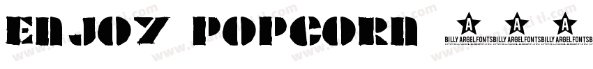 Enjoy Popcorn 2字体转换